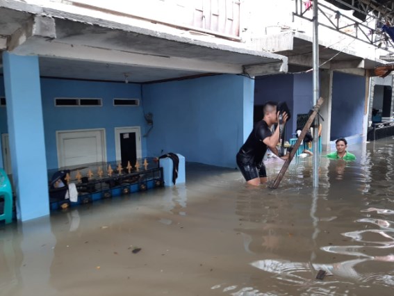 banjir di kota tangerang