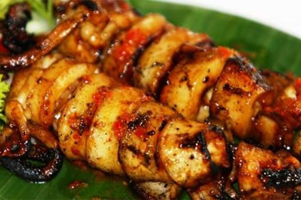 Cumi Bakar Bumbu Rujak Gugah Selera