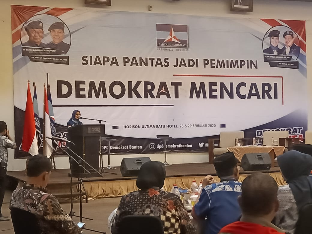 Pemaparan Visi Misi Balon Pilbup Serang, Iti Sanjung Tatu Chasanah