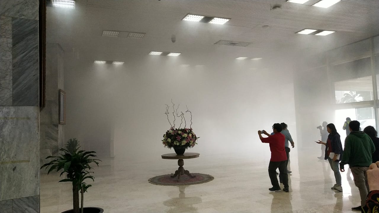 Gedung DPR Terbakar, Lima Unit Mobil Pemadam Diterjunkan
