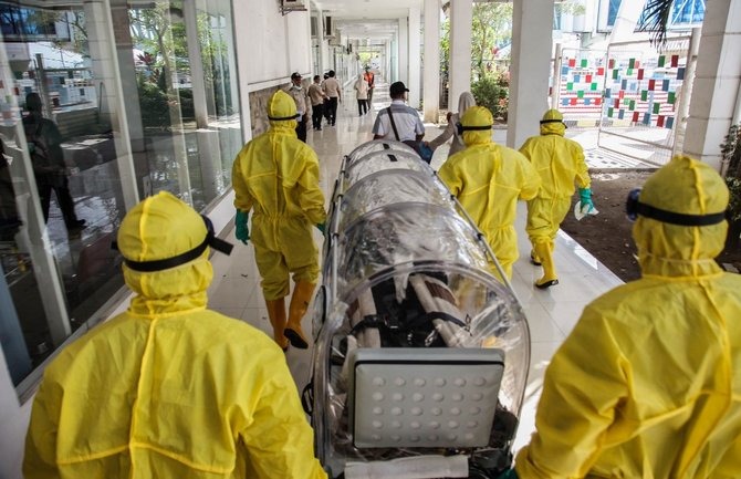 Kasus Virus Corona Tembus 40 Ribu, Ratusang Orang Meninggal Dunia