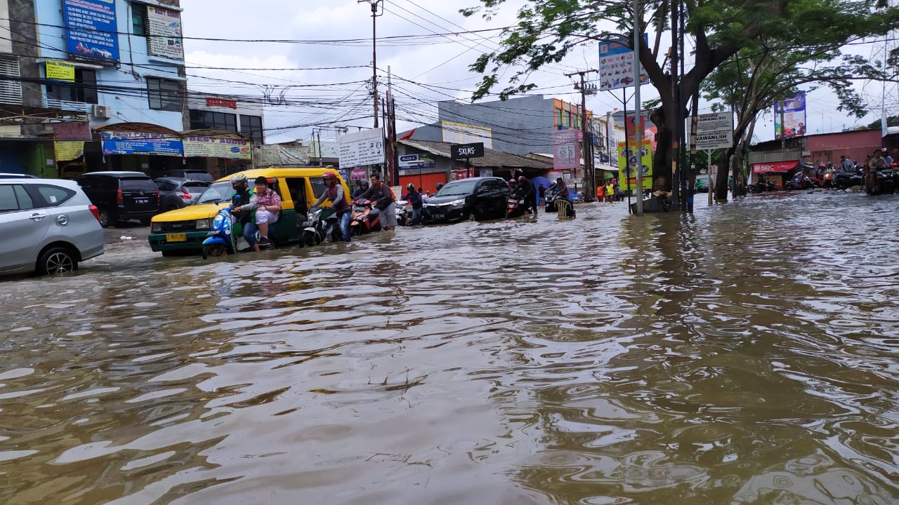 Kota Tangerang Kembali Dikepung Banjir