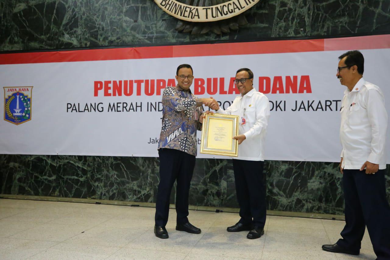 Bulan Dana PMI DKI Jakarta 2019 Mencapai 26,9 Miliar