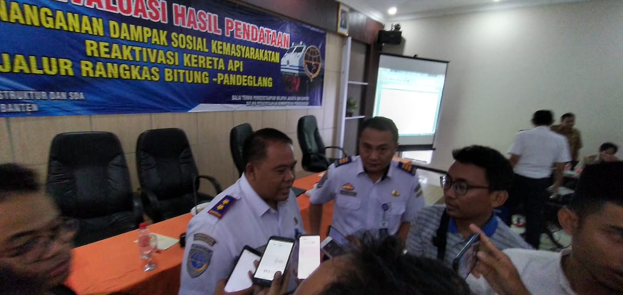 1.377 Rumah Terdampak Reaktivasi Jalur KA Rangkas-Labuan