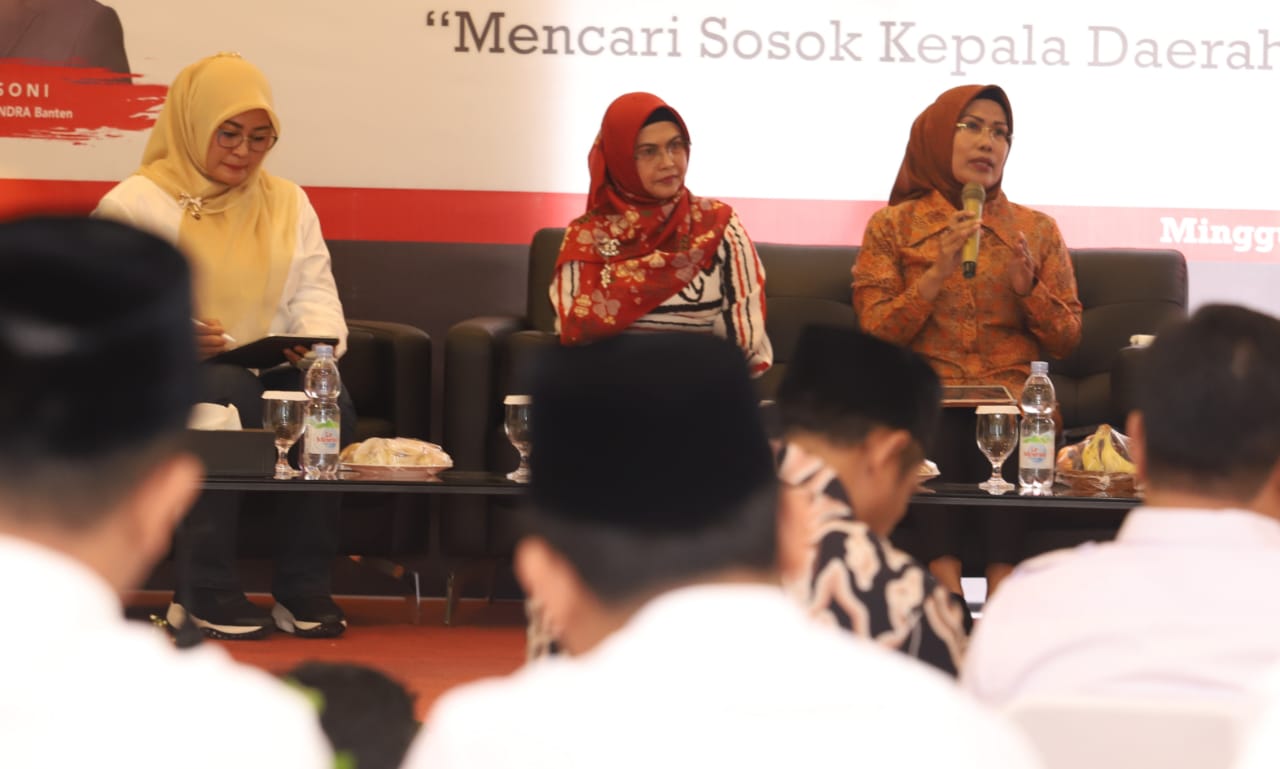 Diskusi di Gerindra, Infastruktur Program Petahana Bupati Tatu Disorot Positif