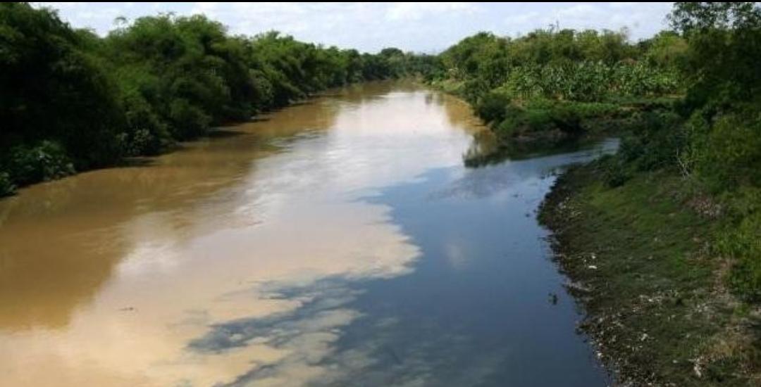 Sungai Ciujung Menghitam, Begini Penjelasan DLH Kabupaten Serang