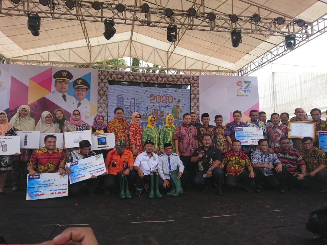 Siapkan 170 Stan UMKM, Tangerang Expo 2020 Resmi Dibuka