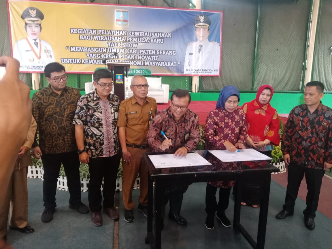 Kurangi Angka Pengangguran, Pemkab Serang Kembangkan UMKM