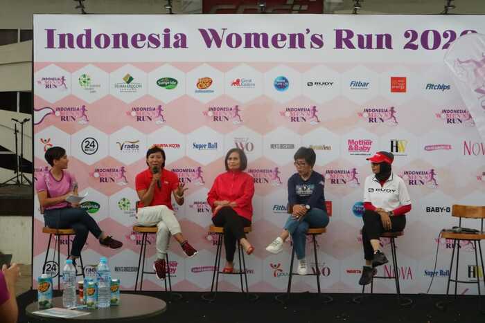 Pertamakali di Indonesia, Lomba Lari Khusus Perempuan dan Anak Digelar