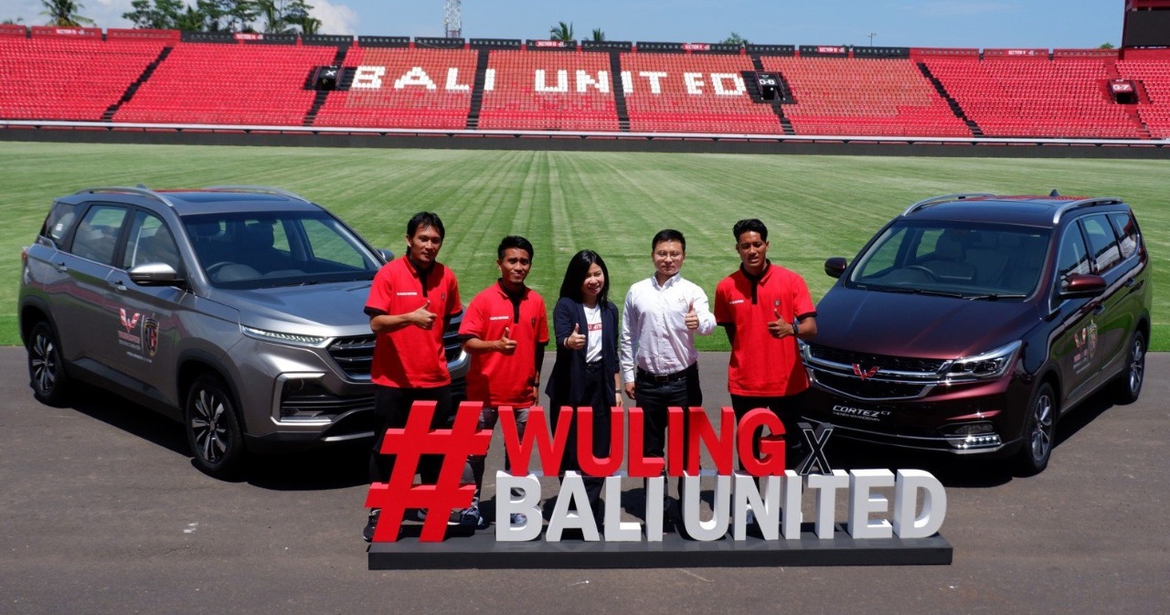 Wuling Motors Sponsor Utama Bali United