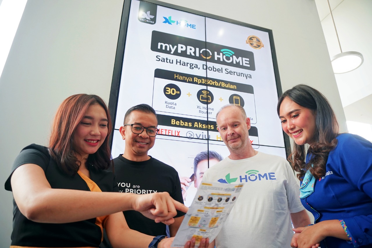 XL Axiata myPRIOHOME: Satu Harga, Dobel Serunya