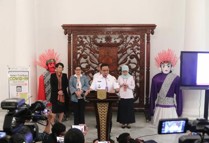 Gubernur Anies Imbau Pegawai Pemprov Isolasi Diri Jika Alami Gejala Corona