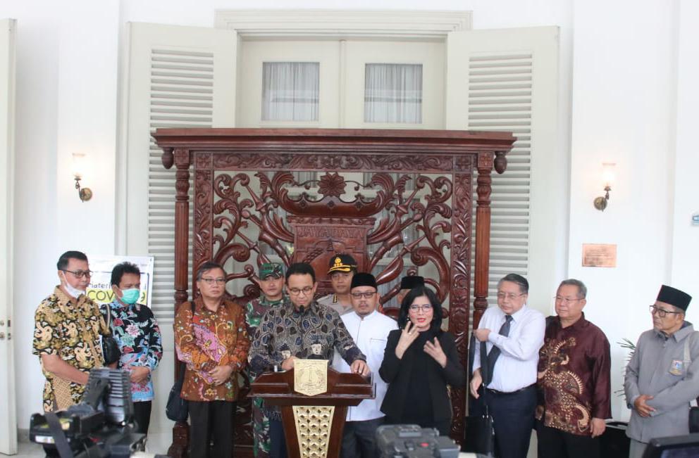 Cegah Corona, Anies Gandeng Pemuka Agama dan Budayawan