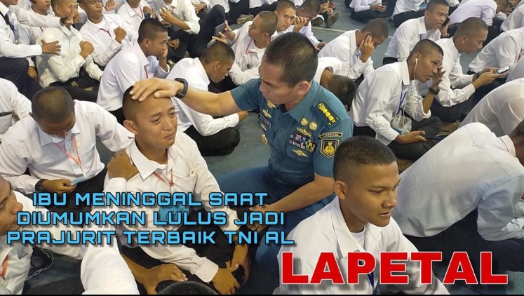 Dinyatakan Lulus Calon Prajurit TNI, di Waktu Yang Sama Sang Ibunda Meninggal Dunia