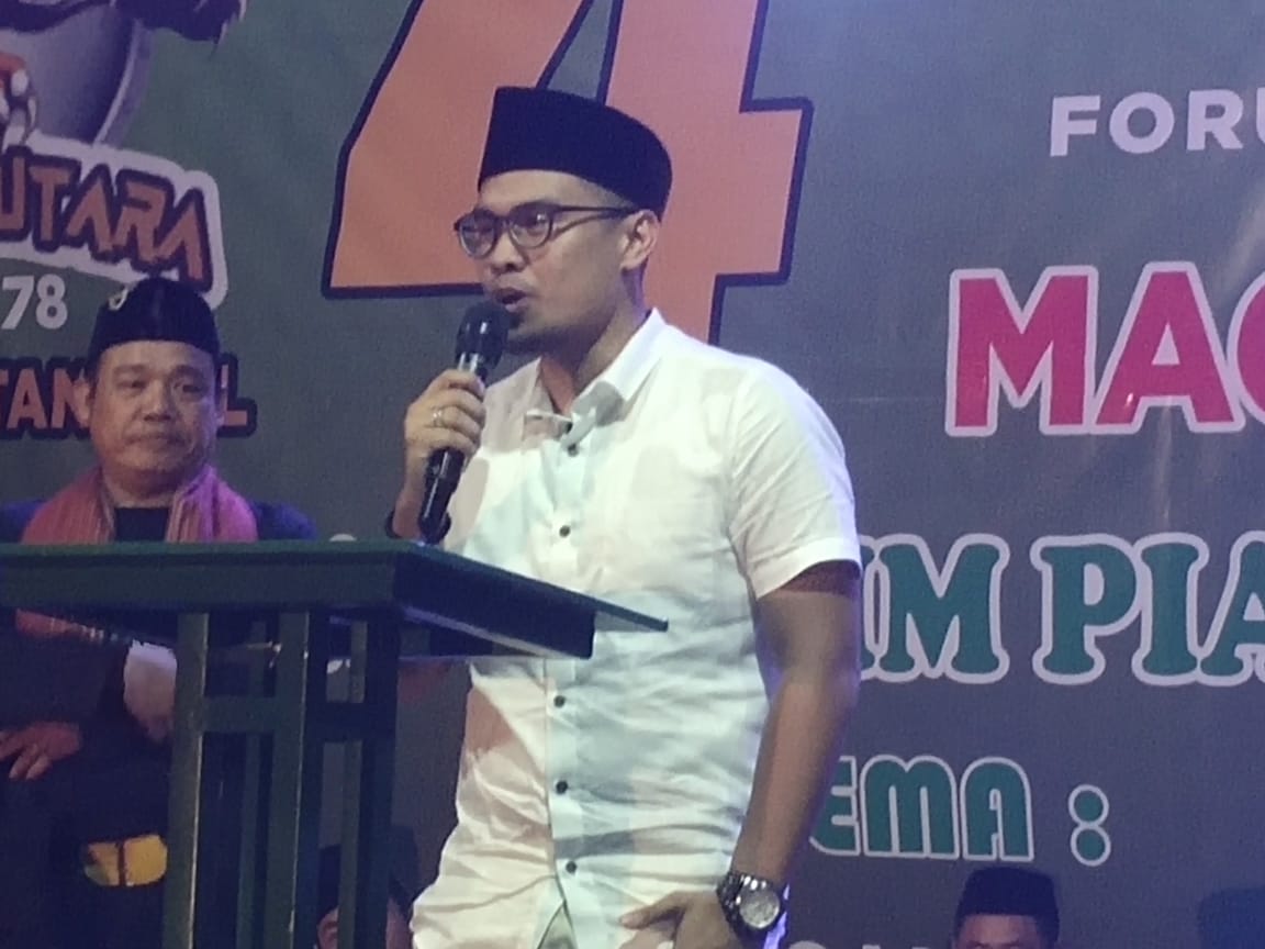 Hadiri Di Milad FBR Serpong Utara, Pilar Saga Minta Dukungan di Pilkada Tangsel
