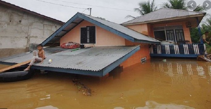Banjir, Ribuan Warga Bolaan Mongondow Utara Mengungsi