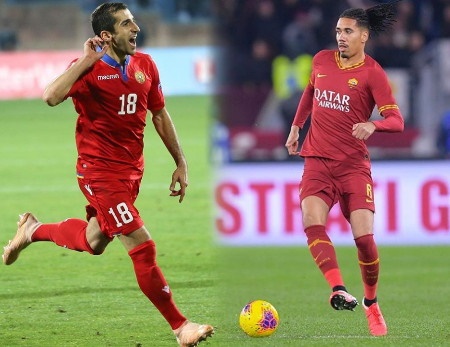 Status Pemain Pinjaman Berakhir, Chris Smalling dan Henrikh Mkhitryan Tiggalkan AS Roma