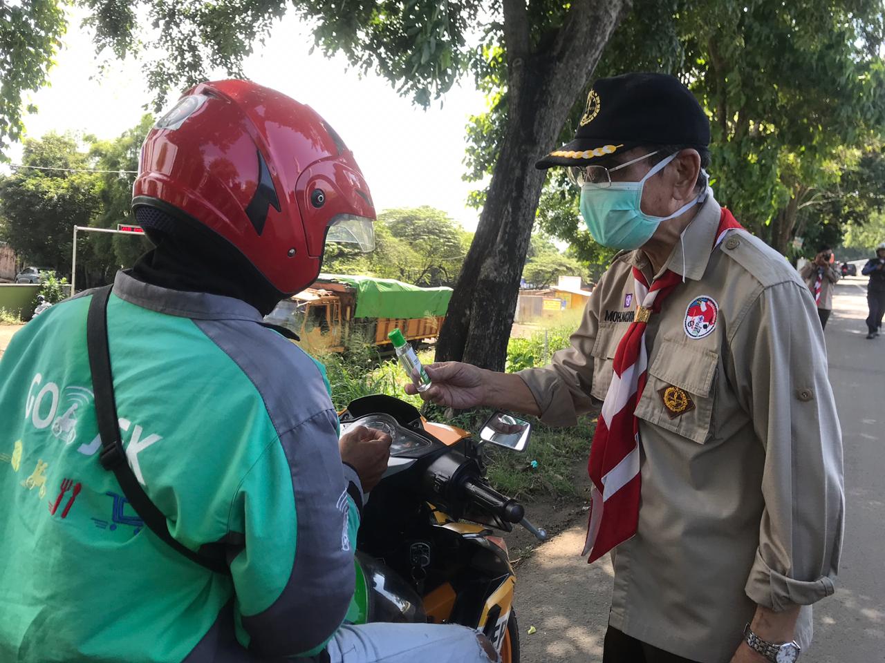 Bagi-bagi 3000 Masker, Kwarda Banten Banten Kasih Tips Tangkal Corona