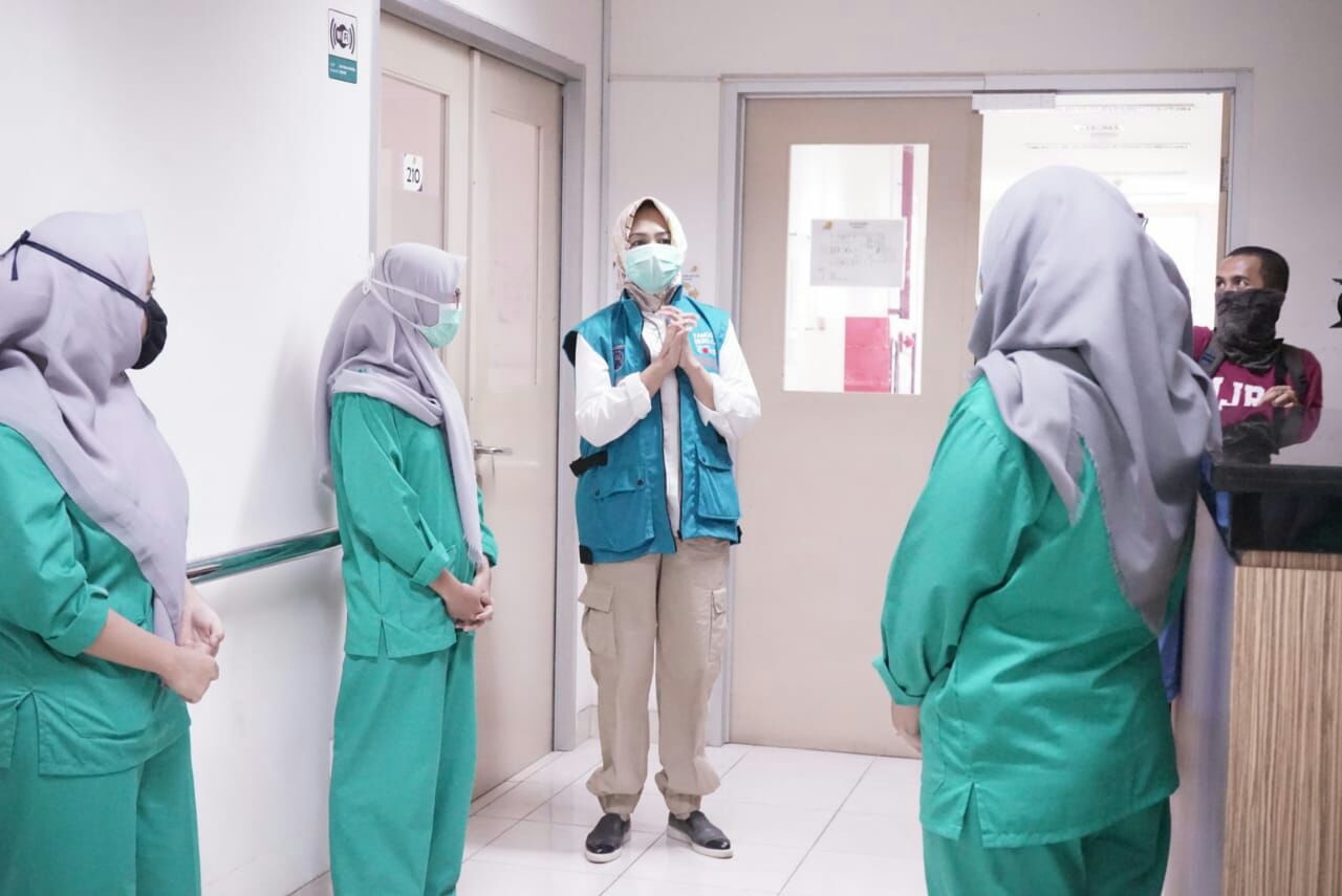 Airin: Kalau Ibu Bapak Pilek Dirawat di RS Khusus