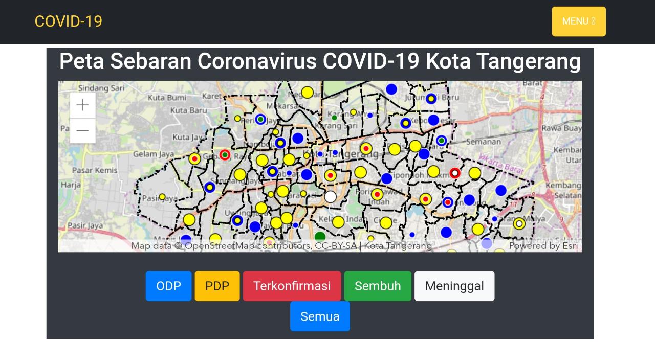 Pasien Corona yang Sembuh di Kota Tangerang Terus Bertambah