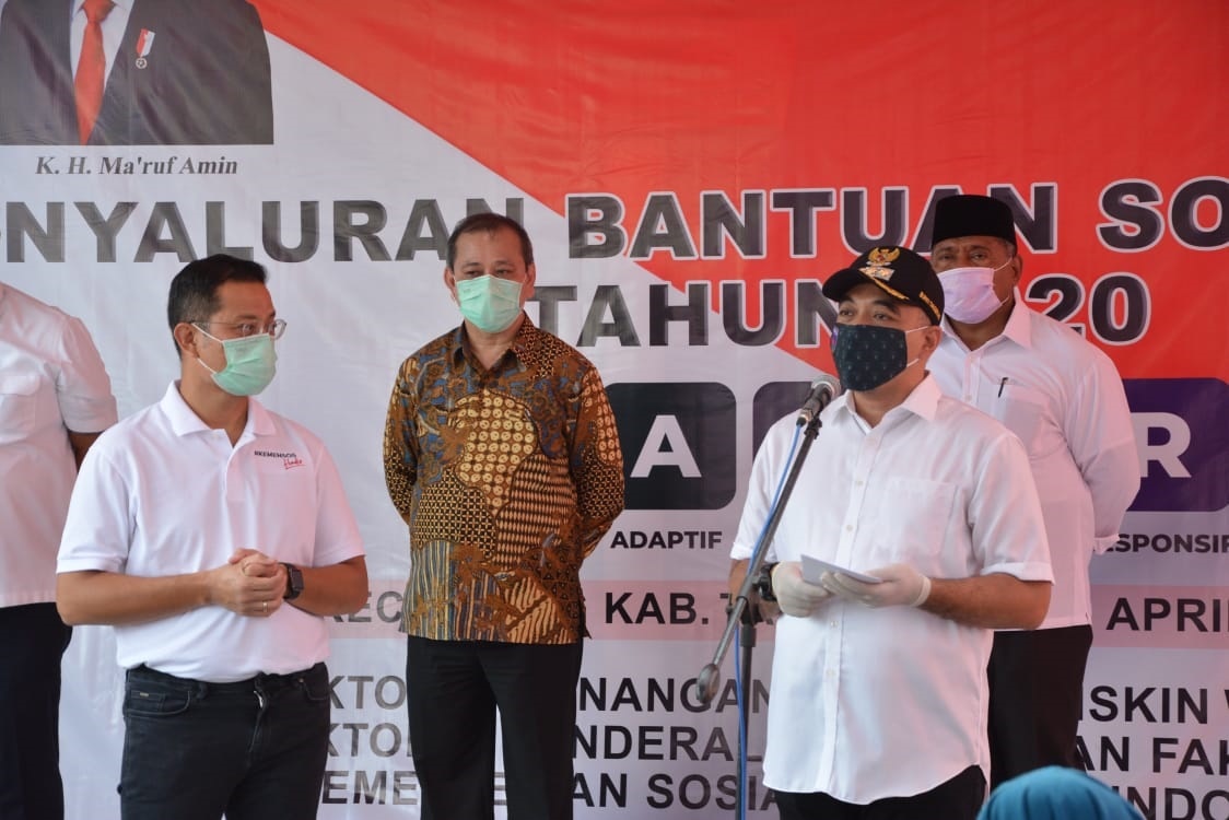 Bantuan dari Kemensos Terbatas, Bupati Zaki Minta Dimanfaatkan Dengan Baik