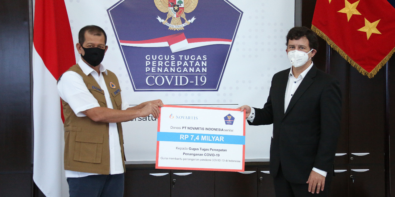 Hingga Kamis Gugus Tugas Terima Donasi Sebesar Rp 111,8 miliar