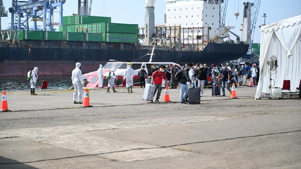 359 WNI ABK Kapal Pesiar Dream Explorer Dipulangkan