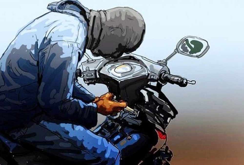 Maling Motor, Acong Dicokok Polres Serang