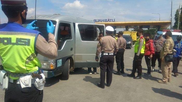 Hendak Mudik, 1.814 Kendaraan Diminta Putar Balik