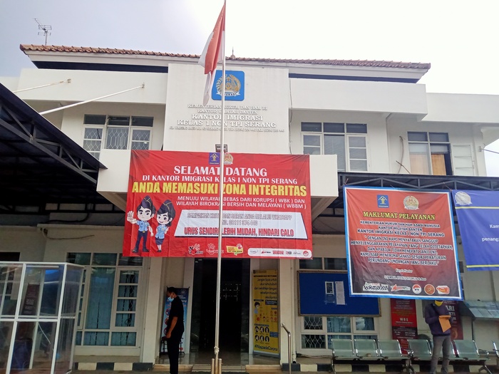 Kantor Imigrasi Serang Terapkan Work From Home