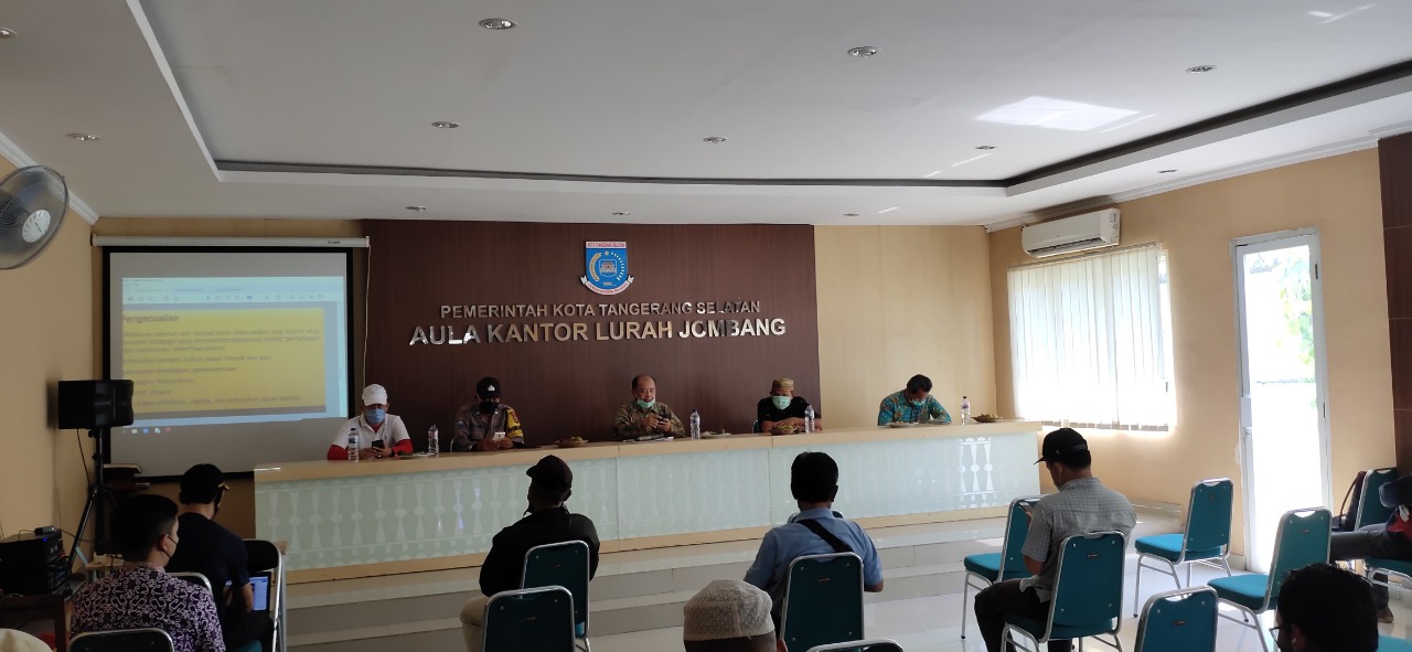 PSBB di Tangsel Mulai Disosialisasikan