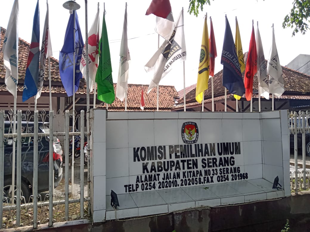 Pilkada Ditunda, KPU Kabupaten Serang Nonaktifkan PPK dan PPS