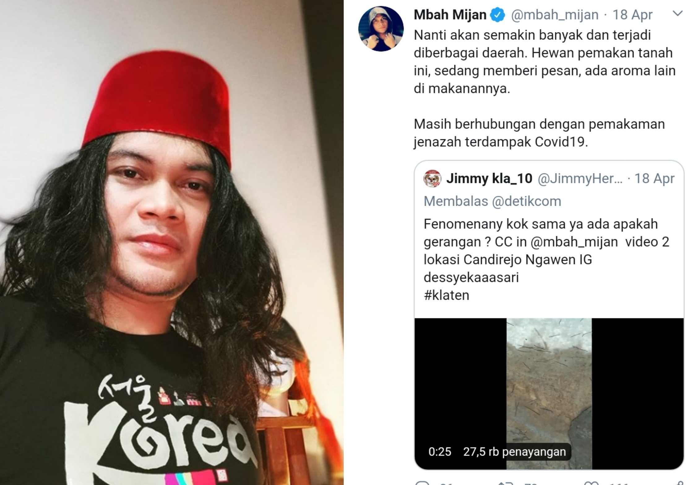 Ini Kata Paranormal Mbah Mijan Soal Kemunculan Jutaan Cacing
