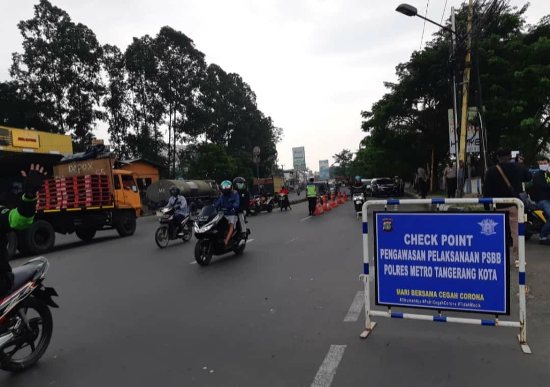 48 Check Point Disiapkan Selama PSBB di Kota Tangerang