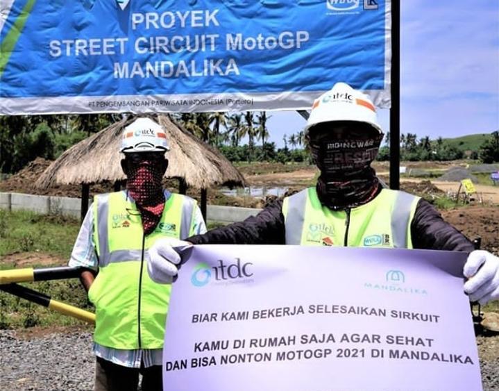 Pengerjaan Sirkuit Mandalika Terus Berjalan Meski Wabah Virus Corona