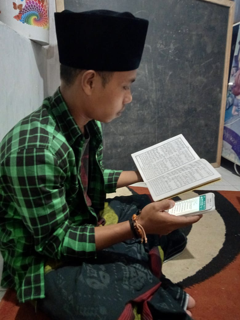 Santri Diliburkan, Ponpes Al-Fathaniyah Terapkan Ngaji Online