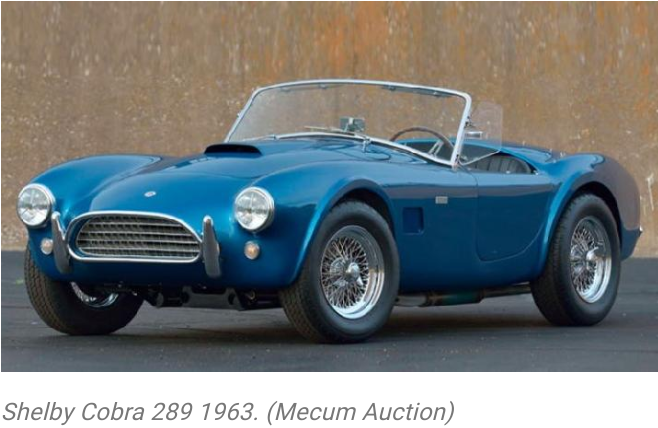 Fantastis, Shelby Cobra Dilelang Rp 15,4 Miliar