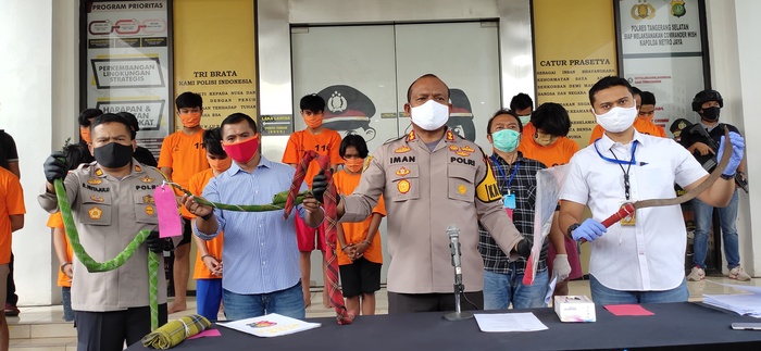 Terlibat Tawuran, Puluhan ABG Diamankan Polres Tangsel