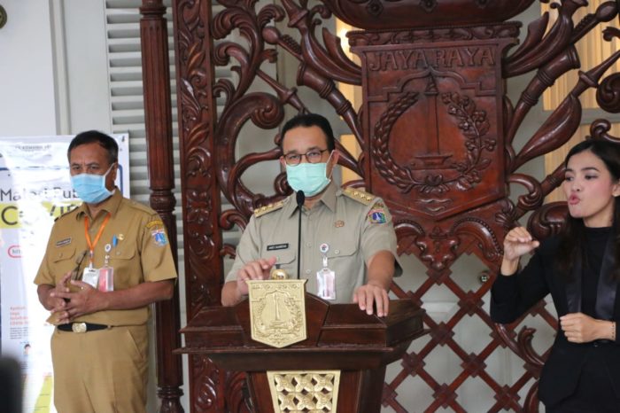 Gubernur Anies Tetapkan Pergub Larangan Keluar-Masuk Jakarta