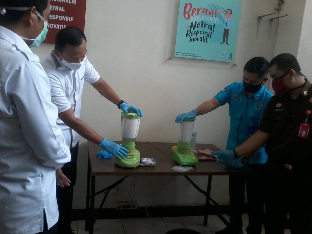 BNNP Banten Musnahkan 330,2 Gram Sabu dari Dua Bandar