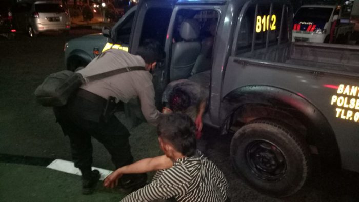 Maling Motor Babak Belur Dihantam Warga