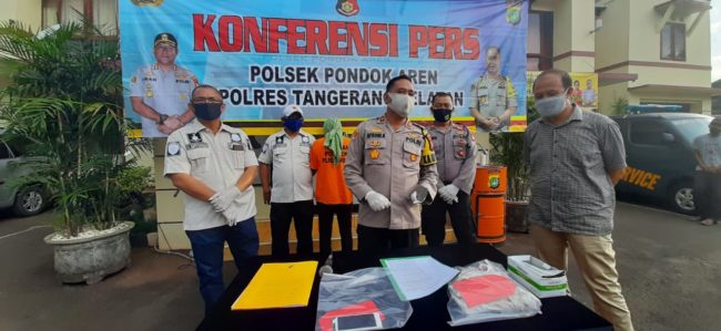 Pelaku Penganiaya Dibekuk Polsek Pondok Aren