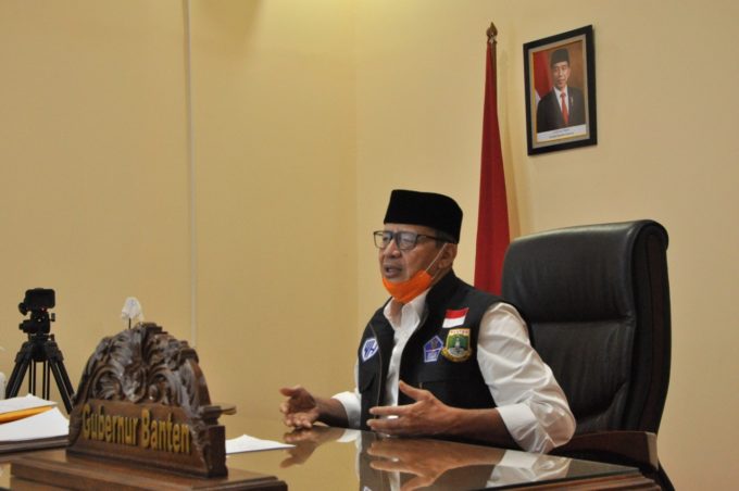 Gubernur Banten Wahidin Halim. (Hendra)