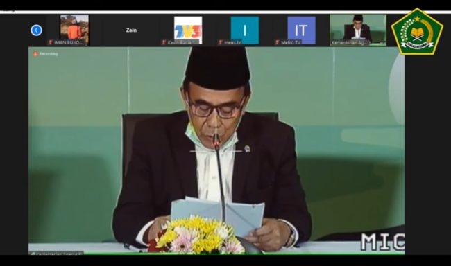 Lebaran pada hari minggu tanggal 24