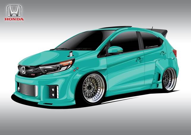 Hobi Modifikasi Mobil, Yuk Ikutan Brio Virtual Modification