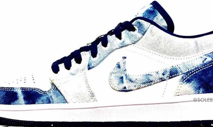 Nike Rilis Sneakers Terbaru Air Jordan 1 low 'Washed Denim'