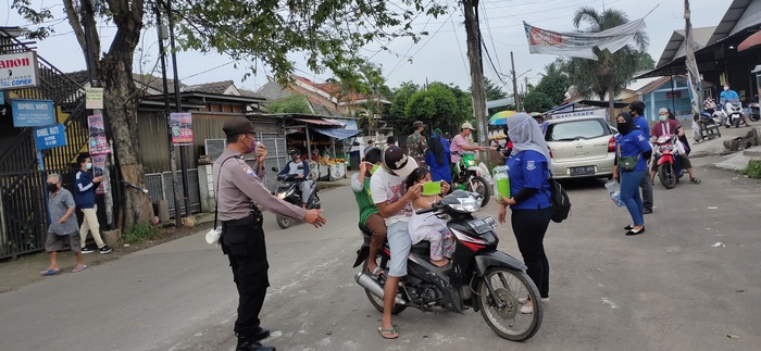 Dukung Penerapan PSBB, Karang Taruna di Tangsel Bikin Cek Poin