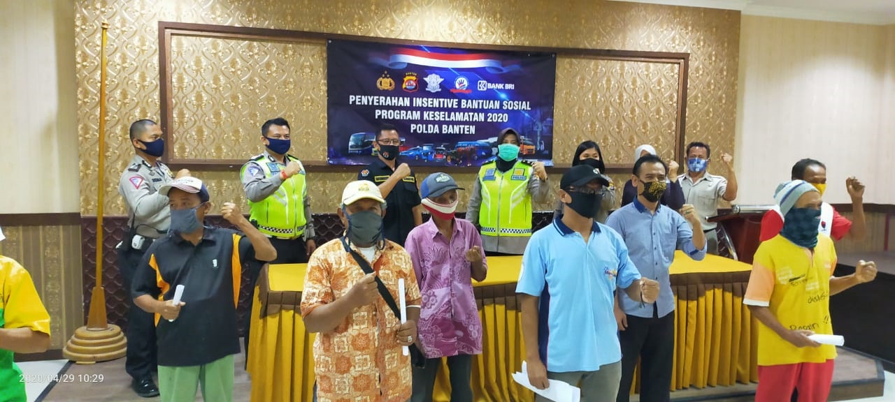 Program Keselamatan 2020, Polda Banten Bagi-bagi Duit Rp 600 Ribu Perbulan