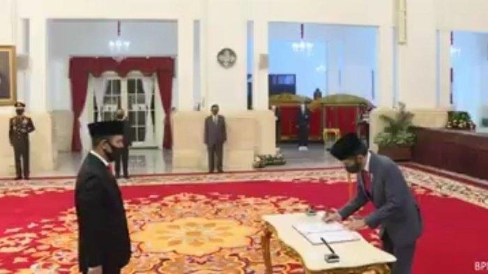 Dilantik Jokowi, Boy Rafli Resmi Jabat Kepala BNPT