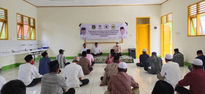 UPZ Baznas Banten Salurkan Insentif Marbot Masjid Sebesar Rp500 Ribu